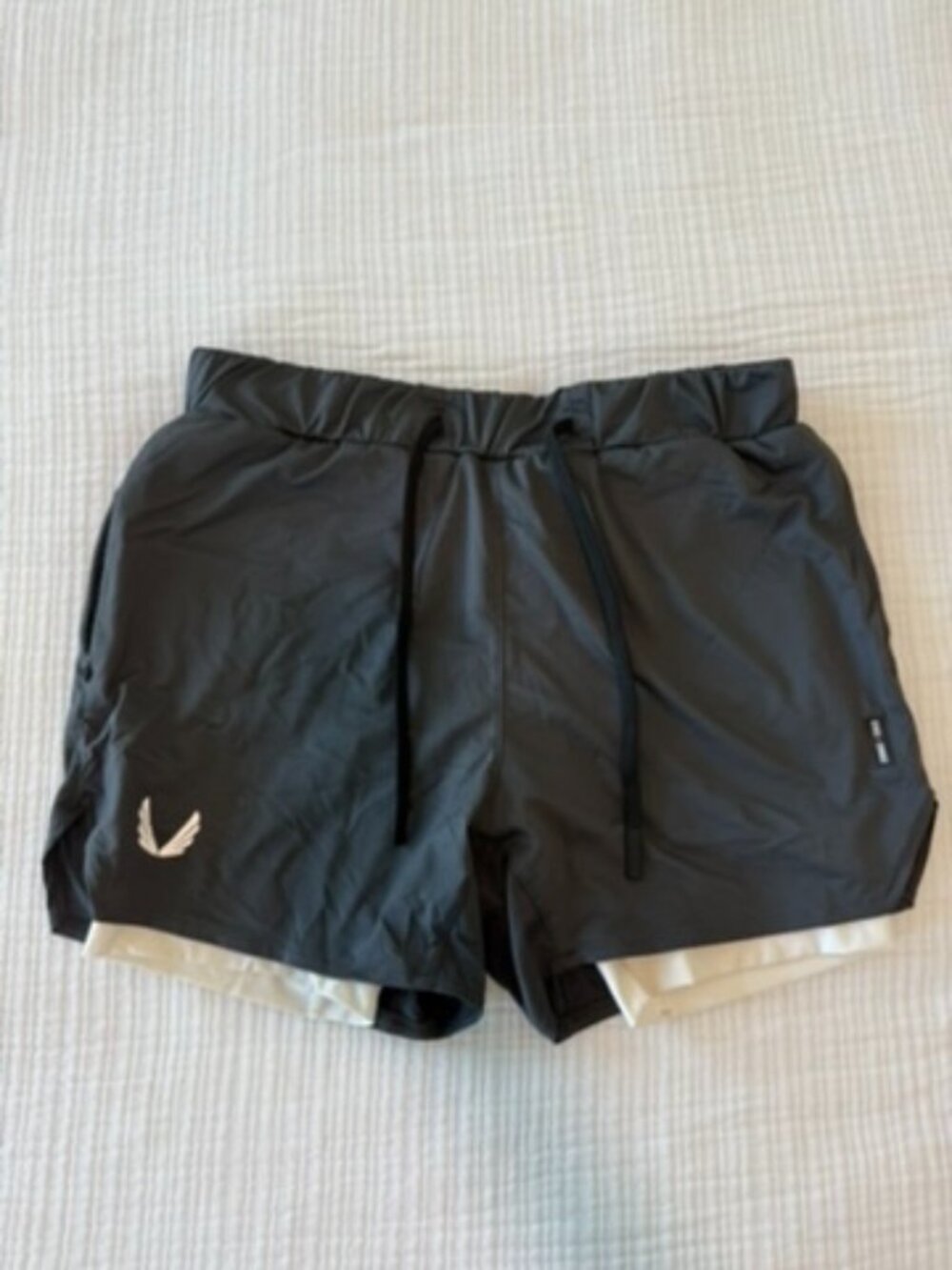 ASRV Silver-Lite 2.0 5in Liner Shorts Charcoal Men’s M